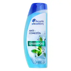 HEAD AND SHOULDERS - Shampoo Head & Shoulders Anticomezón Menta Botella 650 mL