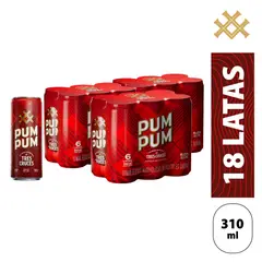 TRES CRUCES - Cerveza Pum Pum 3 Sixpack Lata 310 mL