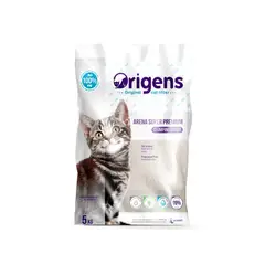 GENERICO - Arena Sanitaria para Gato sin Aroma Origens Bolsa 5 Kg