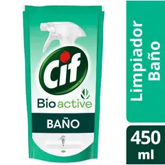 CIF - Limpiador Líquido Expert Baño Doypack 450 mL