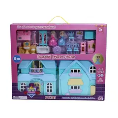 KIDS N PLAY - Playset Casa Muñecas Celeste