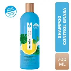 AMARAS - Shampoo Amarás Raices y Puntas Botella 700 mL