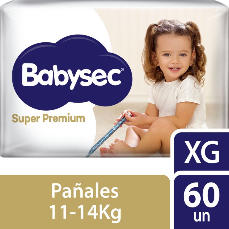 Pañal Super Premium Talla XG Empaque 60 Und
