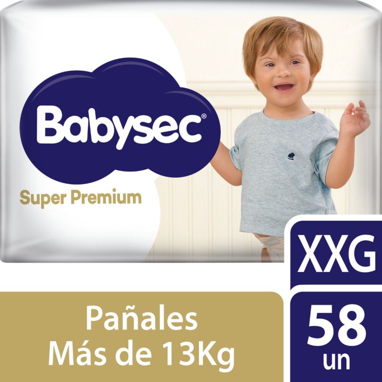 Pañal Super Premium Talla XXG Empaque 58 Und