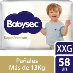 BABYSEC - Panal Super Premium Xxg Bol58Und