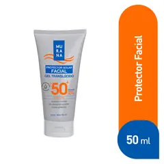MURANA - Protector Solar Gel SPF50+ Envase 50 mL