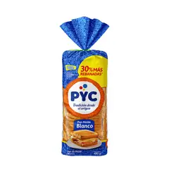 PYC - Pan de Molde Blanco Bolsa 480 g