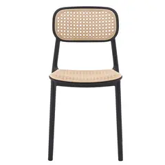 CASA JOVEN - Silla De Rattan Plástico 38 X 50 X 78 Cm
