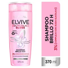 ELVIVE - Shampoo Glycolic Gloss Botella 370 mL