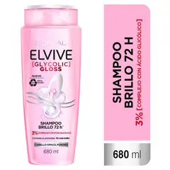 ELVIVE - Shampoo L'Oreal Paris Glycolic Gloss 680 mL