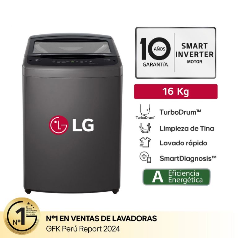 Lavadora WT16BVTB 16Kg