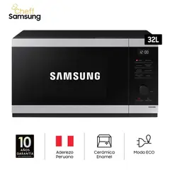 SAMSUNG - MICROONDAS 32LTS ACERO INOX