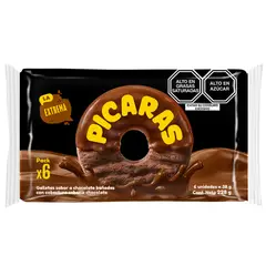 PICARAS - Galletas Extremas Pack 6 Und