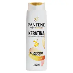 PANTENE - Shampoo Keratina Botella 300 mL
