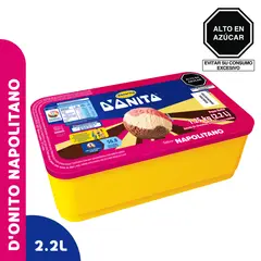 D'ONOFRIO - Helado Donofrio Donito Napolitano Empaque 2.2 L