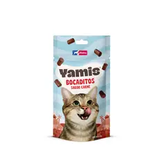 YAMIS - Bocaditos para Gato Carne Doypack 60 g