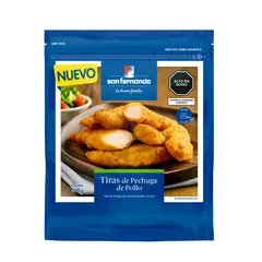 SAN FERNANDO - Tiras de Pechuga de Pollo Empaque 300 g