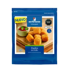 SAN FERNANDO - Dados de Pollo Empaque 300 g
