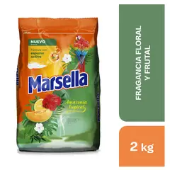 MARSELLA - Detergente en Polvo Amazonia Tropical Bolsa 2 Kg