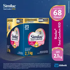 ORAL B - Fórmula Infantil Similac Total Comfort Kid Lata 2.1 Kg