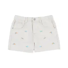 REDWOOD - Short Denim Bordado Niña