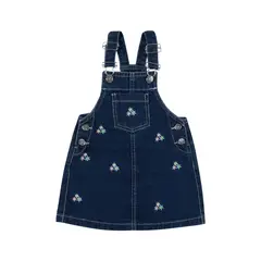 REDWOOD - Vestido Denim Bordado Bebé Niña