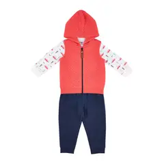 REDWOOD - Conjunto Chaleco Buzo Bebé Niño