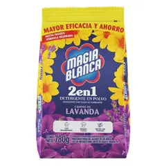 MAGIA BLANCA - Detergente en Polvo Lavanda Bolsa 780 g