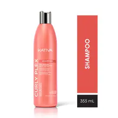 KATIVA - Shampoo Curly Plex Envase 355 mL