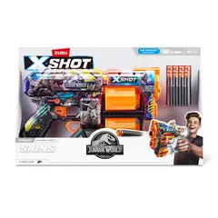 X-SHOT - Lanzador de Dardos Skins Dread Jurassic World