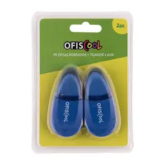 OFISCOOL - Pr Ofis25 Borrador + Tajador x 2Un