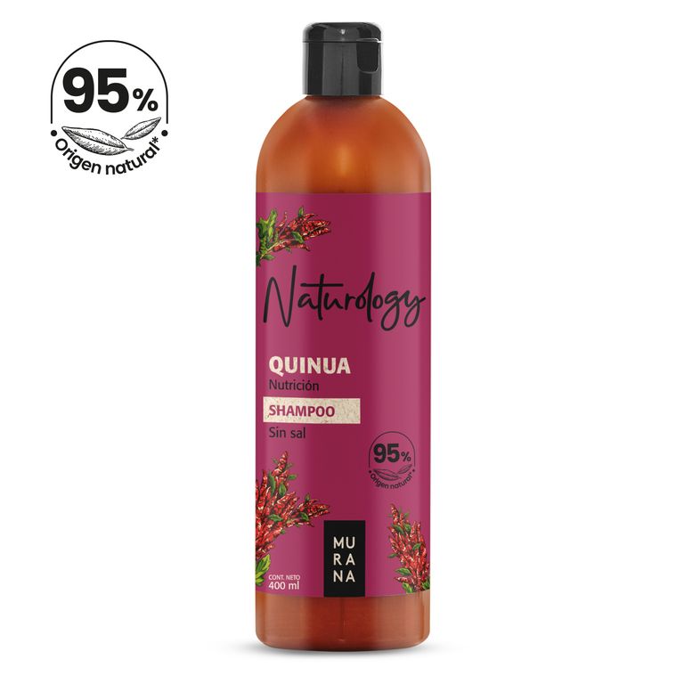 Shampoo Quinua Naturology Envase 400 mL