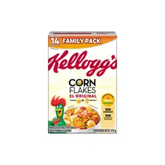 KELLOGGS - Cereal Corn Flakes Caja 410 g