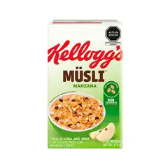KELLOGGS - Cereal Müsli Manzana Caja 275 g