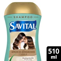 SAVITAL - Shampoo Aminoácidos Botella 510 mL