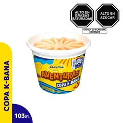 D'ONOFRIO - Helado Donofrio Copa Kbana Lúcuma y Vainilla Envase 103 mL