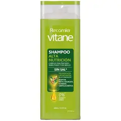 VITANE - Shampoo Alta Nutrición Envase 400 mL