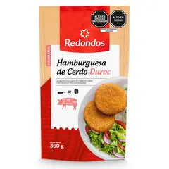 REDONDOS - Hamburguesa de Cerdo Duroc Caja 360 g