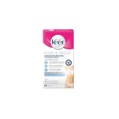 VEET - Bandas Depilatorias Axila y Bikini Piel Sensible Caja 16 Und