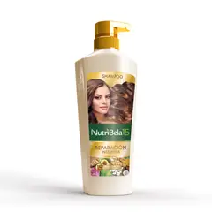 NUTRIBELA 10 - Shampoo Nutribela 15 Reparación Intensiva Botella 400 mL