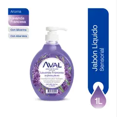AVAL - Jabón Liquido Lavanda Envase 1 L