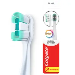 COLGATE - Cepillo Dental Limpieza Espumosa Suave Empaque 2 Und