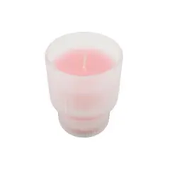 CASA JOVEN - Vela Envase Vidrio Rosado Col Funny Bunny