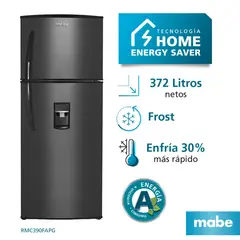 MABE - Refrigeradora Cycle De Frost 390 lts Grafito RMC390FAPG