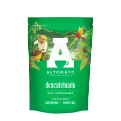 ALTOMAYO - Café Soluble Descafeinado Doypack 45 g