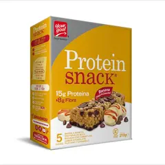 PROTEIN SNACK - Cereal en Barra Banana Caja 210 g