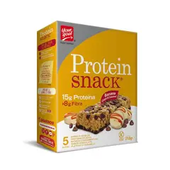 undefined - Barras de Proteína Protein Snack Banana Chips & Caramel Caja 5 Und