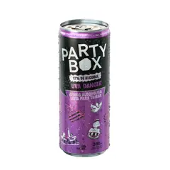 undefined - Bebida RTD Party Box Uva Danger Lata 355 mL