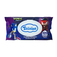 undefined - Toallitas Húmedas Tuinies Sonic Empaque 100 Und