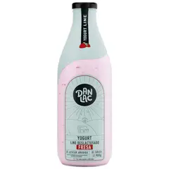 DANLAC - Yogurt Deslactosado Line Fresa Botella 900 g